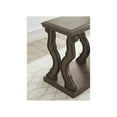 thumbnail image 6 of Signature Design by Ashley Maylee Sofa Table, Dark Brown Finish with Scroll Design Legs, Hardwood Solids with Oak & Ash Veneers, 6 of 7