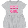 thumbnail image 3 of Inktastic Nana's Girl Grandchild Girls Baby Dress, 3 of 5