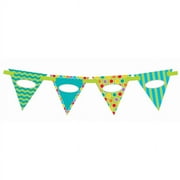Carson-Dellosa Bunting, 7'' x 7'', Fresh Sorbet, Grades Pre-K - 12, Pack Of 16