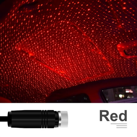 

USB Car Interior Roof LED Star Light Atmosphere Star Sky Night Projector Lamp