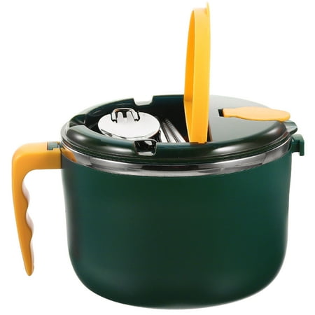 

1 Set of Reusable Noodle Bowl Sealing Noodle Bowl with Tableware Multi-function Noodle Bowl