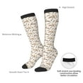 thumbnail image 4 of Naloa Retro Rabbit Thigh High Socks Extra Long Stretchy Sock Women Over Knee High Opaque Stocking Daily Wear, 4 of 6