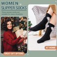 thumbnail image 6 of Womens Fuzzy Socks Fluffy Warm Slipper Winter Comfy Thermal Cozy Plush Sleep Home Cabin Socks, 6 of 6