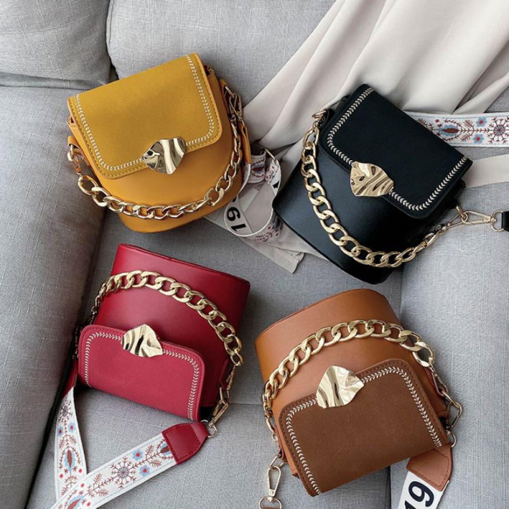 Women Fashion Handbag Shoulder Bag Lady Chain Crossbody Tote Bag Purse Wallet US 