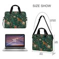 thumbnail image 3 of FORMRS 16" Laptop Bag Carrying Sleeve Case with Handle Travel Shoulder Briefcase, Tiger and Peacock Pattern, 3 of 8
