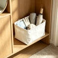 thumbnail image 4 of Foldable Clothes Organizer Bag, Multi-Size Storage Bin, Collapsible Basket, Lightweight Build and Easy Clean for Shelves, Bathrooms and Dorms., 4 of 6