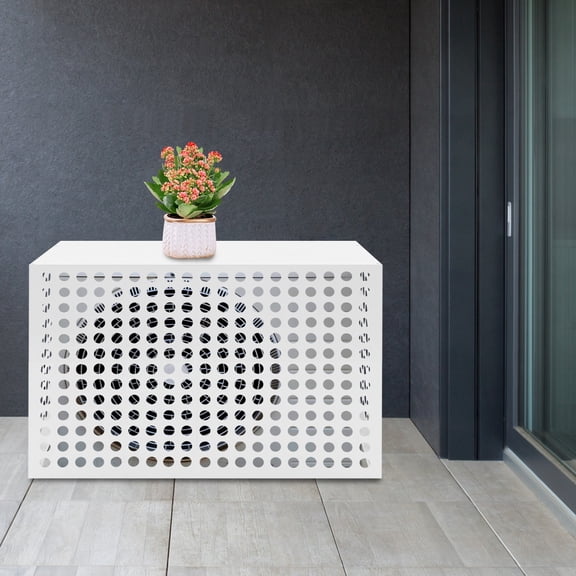 Air Conditioner Fence for Outdoor Units Privacy Cover for A/C Conditioning Unit