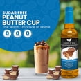 thumbnail image 7 of Syruvia Peanut Butter Cup Sugar Free Coffee Syrup No-Calorie Coffee Sauce for Coffee, Lattes, Shakes, Smoothies, Desserts, 25.4 Fl. Oz, 7 of 7