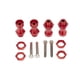 thumbnail image 1 of Adaptadores HEX RC de 12 mm a 17 mm confiable El neumático de rueda resistente actualización de la pieza de accesorios de ajuste de accesorios de extensión para modificación Rojo 4 piezas Inevent FN001742-01, 1 of 7