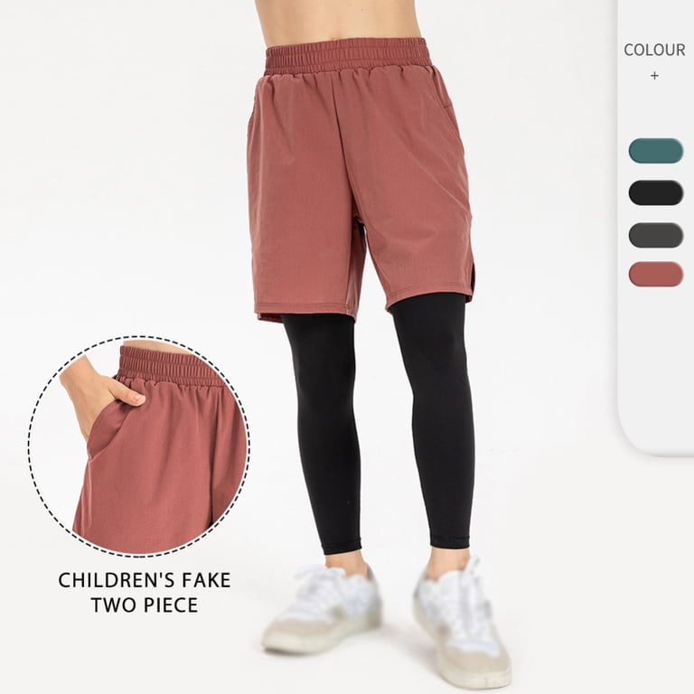 YiZYiF Short De Danse Fille – Short Ballet Jazz Latine Gymnastique Yoga Patinage 2-14 Ans, Confort Et Style