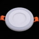 thumbnail image 3 of Lámpara de techo moderna redonda con panel LED Downlight blanco y azul, 3 of 9