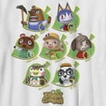 thumbnail image 2 of Boy's Nintendo Animal Crossing New Leaf Towns People  Graphic Tee White Large, 2 of 4