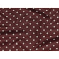 thumbnail image 6 of oneOone Rayon Maroon Fabric Polka Dress Material Fabric Print Fabric By The Yard 56 Inch Wide, 6 of 8