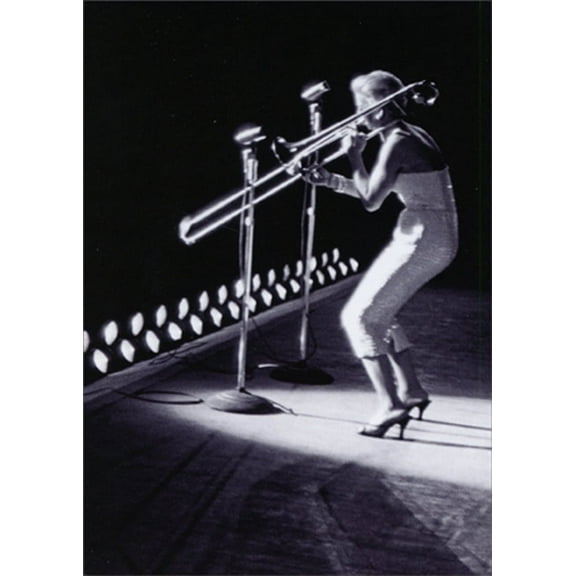 Avanti Press Female Trombone Player America Collection Feminine Birthday Card for Her / Woman