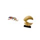 thumbnail image 5 of Escultura De Ola, Figura Abstracta De Animal, Obra De Arte Decorativa De Resina Para Estantería Del Hogar, Dormitorio, Sala De Estar., 5 of 8