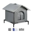 thumbnail image 1 of koolsoo Cat Cooling House Versatile Weatherproof Breathable with Ice Packs Pet Condo S, 1 of 9