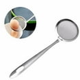 thumbnail image 3 of ENJOYW Stainless Steel Long Handle Kitchen Food Water Oil Colander Strainer Fliter Mesh Strainer, 3 of 7