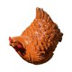 thumbnail image 5 of Adorno decorativo de modelo de gallina, estatua de artesanía extraíble, accesorios para fotos, pollo simulado naranja, 5 of 9