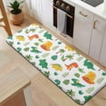 thumbnail image 5 of Dinosaur and Palm Tree Pattern Kitchen Rug Mat,Kitchen Runner Rugs Non Skid Washable,Decorative Kitchen Floor Mats for Kitchen,Sink,Laundry,17"x47.2", 5 of 7