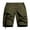 Army Green, variant on Ausyst Mens Shorts Summer Clearance Men's Casual Pure Color Outdoors Pocket Beach Work Trouser Cargo Shorts Pant