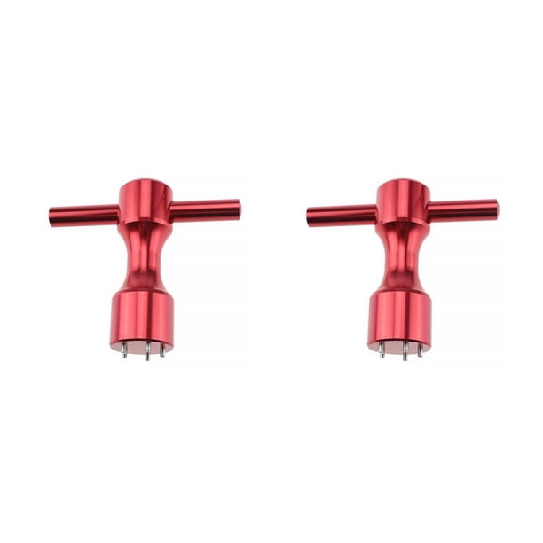 Tornillos para putter de golf Sonducket acero rojo 2piezas