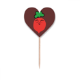 thumbnail image 1 of Etiqueta del corazón de la bandera del palillo de dientes, 1 of 3