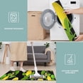 thumbnail image 6 of Yellow Lemon Fruit Limes Black Pattern Kitchen Rugs Sets Of 3,Kitchen Runner Rugs Non Skid Washable,Decorative Kitchen Floor Mats for Kitchen,Sink,Laundry,17"x30"+ 17"x47" + 17"x59", 6 of 6