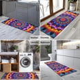 thumbnail image 2 of Colorful Tie Dye Peacock Mandala Pattern Kitchen Rug Mat,Kitchen Runner Rugs Non Skid Washable,Decorative Kitchen Floor Mats for Kitchen,Sink,Laundry,17"X47", 2 of 5