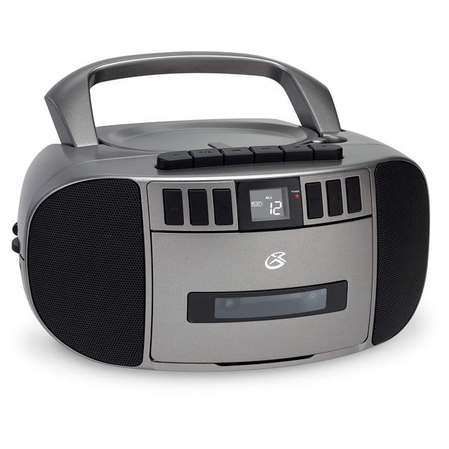 Am/FM portátil Boombox GPX BCA209S con CD y casete