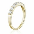 thumbnail image 2 of Vir Jewels 3/4 CTTW Diamond Wedding Band in 14K Yellow Gold 7 Stones Prong Set Size 5 Female Adult, 2 of 6