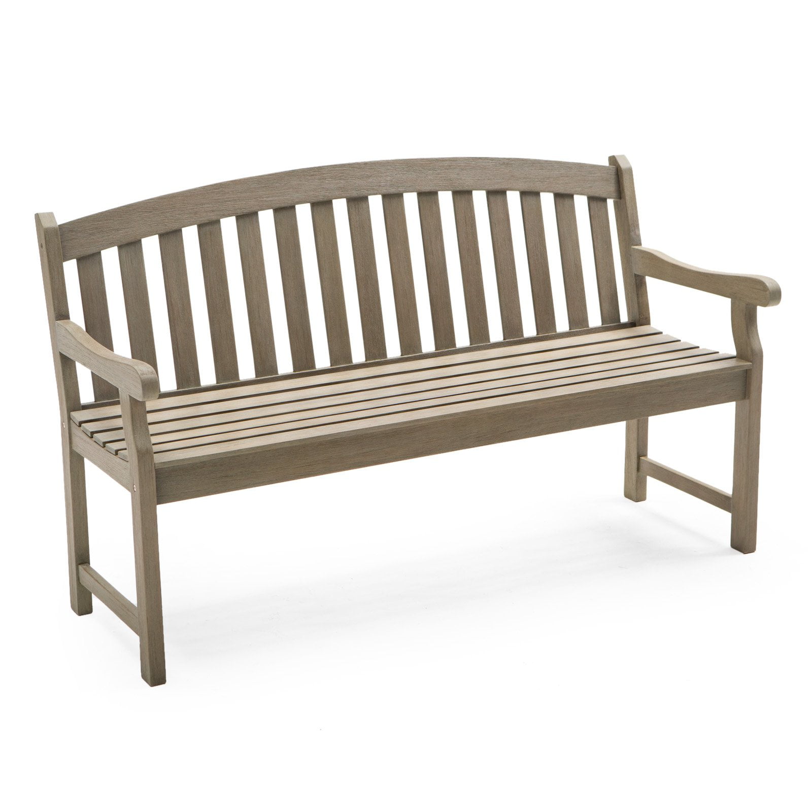 C Coast Amherst Curved Back 5 Ft Outdoor Wood Garden Bench C Coast Amherst Curved Back 5 Ft Outdoor Wood Garden Bench Driftwood