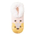 thumbnail image 3 of Fabrcox Womens Plush Indoor Slipper Socks, Christmas Holiday Print, Non Slip Grippers Cozy Winter Fuzzy Socks, Loungewear Sleep Socks for Home (H), 3 of 4