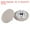Beige, variant on Uxcell 10pcs 34L Fabric Cloth Covered Button 21mm Metal Shank Round Sewing Buttons for Suits Dress Blouses, Deep Blue