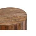 thumbnail image 4 of Carolina Classics Krissa 30" Round Mango Wood Coffee Table in Brown, 4 of 5