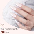 thumbnail image 2 of Esmalte de uñas en gel YCBiu, blanco, 16 ml, punta francesa, remojo con rayos UV/LED, 2 of 7