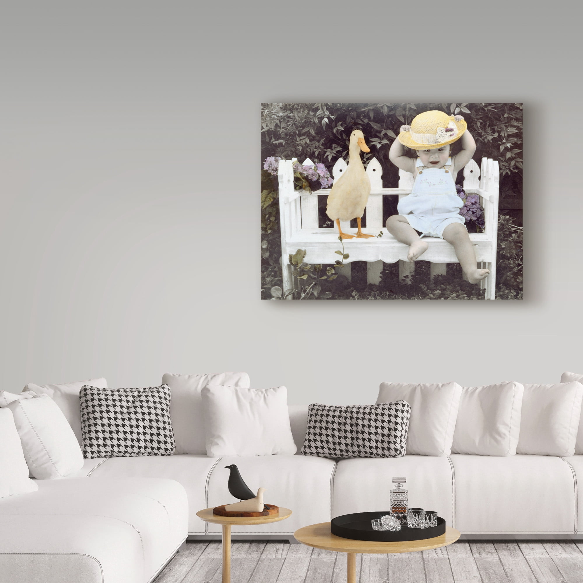 Trademark Fine Art 'Whats Up' Canvas Art by Sharon Forbes