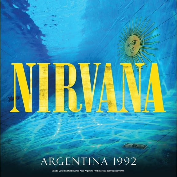 Nirvana Argentina 1992 (Vinyl Record) 12" Album