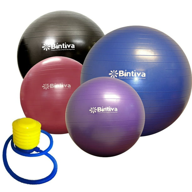 verontreiniging klink Wieg Anti-burst Exercise Ball for Fitness, Yoga, Labor, and Birthing -  Walmart.com