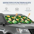 thumbnail image 4 of Fotbe St Patrick's Day10 2-Piece Car Windshield Sun Shade | Sun Blocker for Car Windshield | Foldable Automotive Interior Accessories for Sun Protection-Medium, 4 of 7