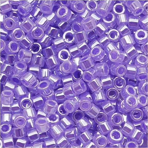 Miyuki Delica Seed Beads DB0249/DB249 11/0 Ceylon Purple Luster 7.2 Grams