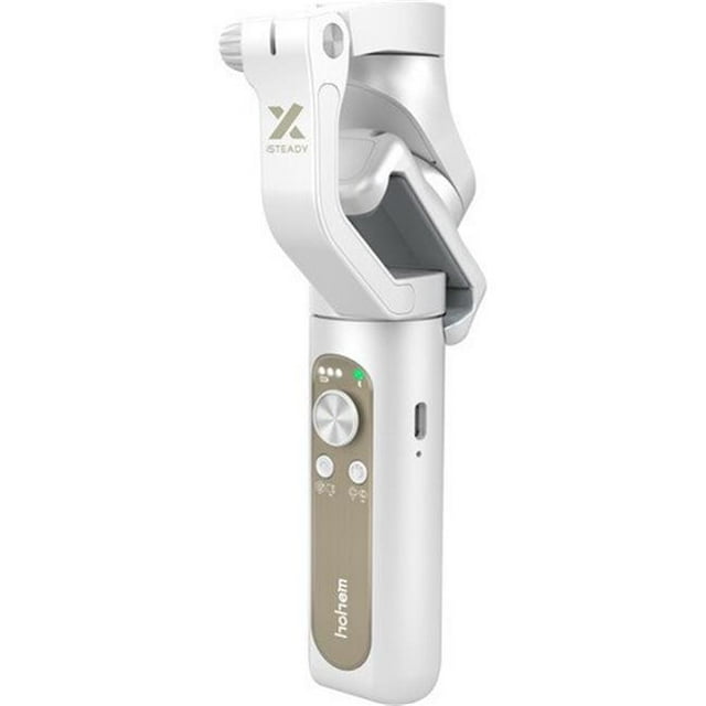 Freevision Stabilisateur de Téléphone Intelligent Pliant Tech HIXWHITE iSteady X - Blanc