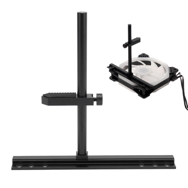 GPU Support Bracket, Graphics Card Support, GPU Brace, Adjustable Anti Sag GPU Stand 10 to 129mm, Aluminum Anti Sag GPU Bracket for 9cm 12cm 14cm Fans