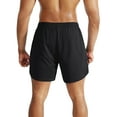 thumbnail image 7 of NELEUS Mens 2 in 1 Dry Fit Workout Shorts with Liner and Pockets 2 Packs,Black+Gray,US Size M, 7 of 7