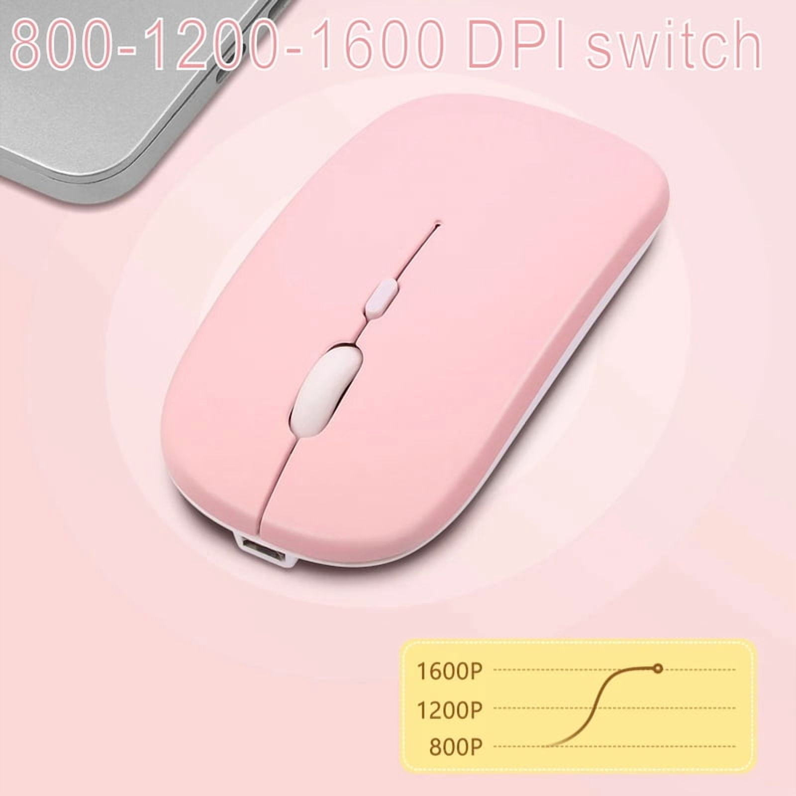Wireless Bluetooth Mouse Rechargeable Dual Mode 5.2  Silent Computer  gaming  Ergonomic Mouse 2.4 USB for PC Laptops