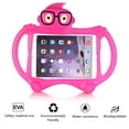 thumbnail image 4 of Kids Case for iPad 9.7,iPad 6th/5th Gen Case 2018/2017,iPad Air 2 Kids Case,iPad Air Case,iPad Pro 9.7 Case,Lightweight Shockproof EVA Silicone Protective Handle Stand Kids Friendly Cute Case,Rose, 4 of 6