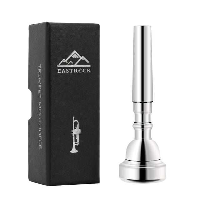 Boquilla para trompeta EastRock 3C chapada en plata en si bemol