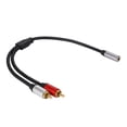 thumbnail image 4 of uds Cable RCA de 3,5mm hembra a 2RCA Audio estéreo Y Cable divisor de 30cm de longitud para Tablet PC, 4 of 7