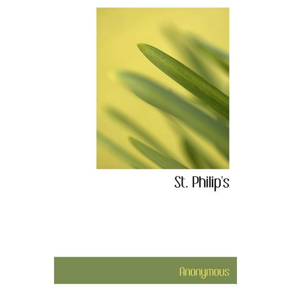 St. Philip's (Hardcover)