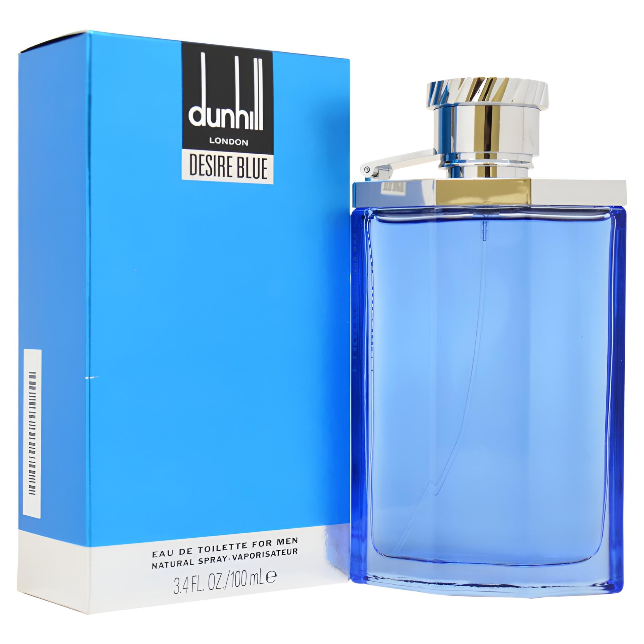 Alfred Dunhill Desire Blue Eau De Toilette, Cologne for Men, 3.4 Oz
