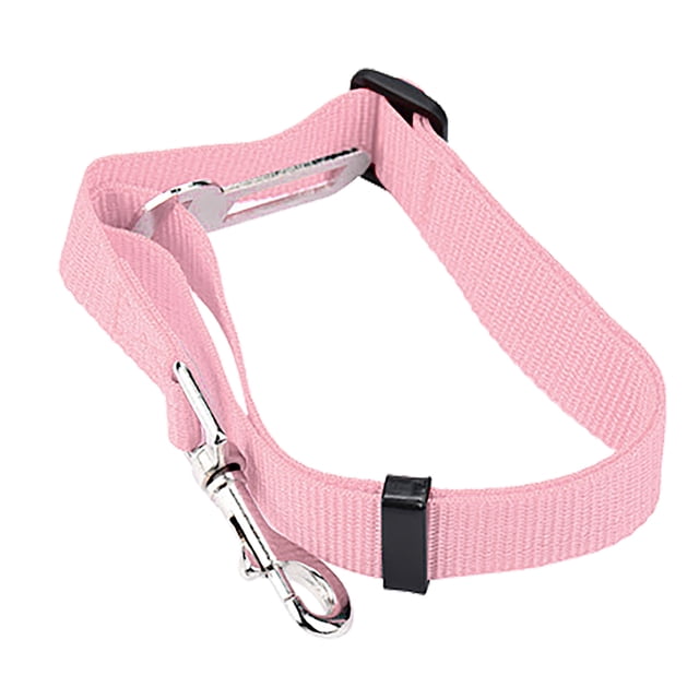 Correa de coche para perros, cinturón de seguridad para perros Cinturón de seguridad para mascotas de 1 pulgada de ancho Cinturón de seguridad para mascotas optimizado para la excelencia Jadeshay A
